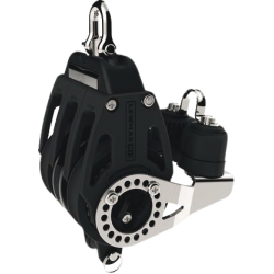 Triple swivel block Ø 10 mm. with becket Control 60 - Lewmar