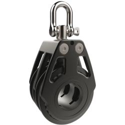 Double swivel block Ø 14 mm. Racing 80 for high loads - Lewmar