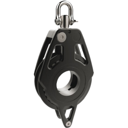 Bloque simple de Ø 12 mm con becket Racing 80 - Lewmar
