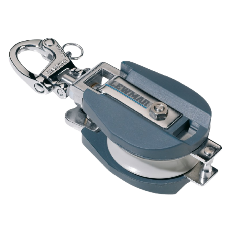 Aluminium Klampe Ø 16 mm. mit Karabinerhaken - Lewmar