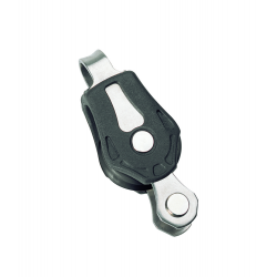 Single fixed block Ø 5 mm. with becket - Barton Marine