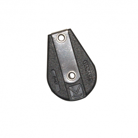 Single block Ø 8 mm. with flat fixing and balls - Viadana