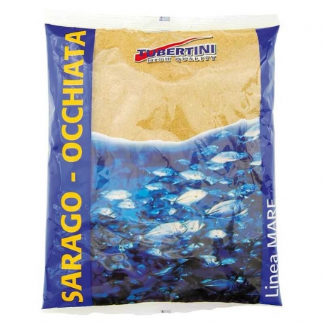 Cebo de pesca Tubertini Sarago Occhiata 1 kg.