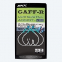 BKK SF Gaff-R Light Slow Fall Assist-S gancho doble N.2/0