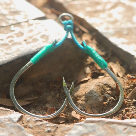 BKK SF Gaff-R Light Slow Fall Assist-M gancho doble N.3/0