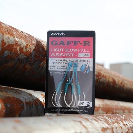 BKK SF Gaff-R Light Slow Fall Assist-L doppio amo N.1