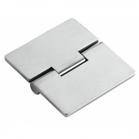 Charnière en fil d'acier inoxydable poli miroir