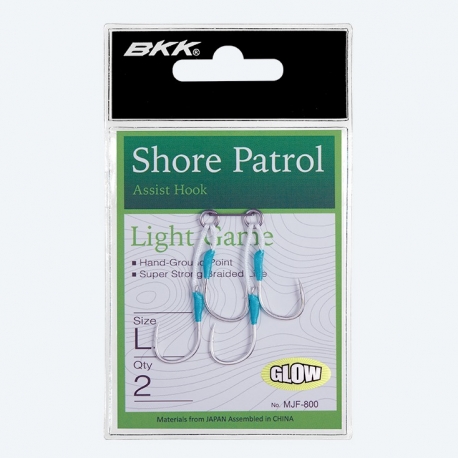 BKK Shore Patrol doppio assist hook N. XL