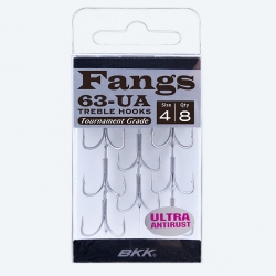 BKK Fangs-63 Ultra Anti-rost trippel trekrok N.8