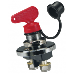 Battery disconnector 140 A single pole brass - Quick