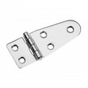 Peilikiillotettu sarana AISI 316 ruostumattomasta teräksestä - Mitat 100 x 40 mm.