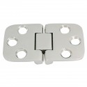 AISI 316 roestvrij stalen scharnier met stop - Afmetingen 70 x 42