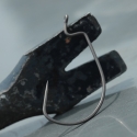Gancho de gusano BKK Nemesis N.1/0 con abertura ancha