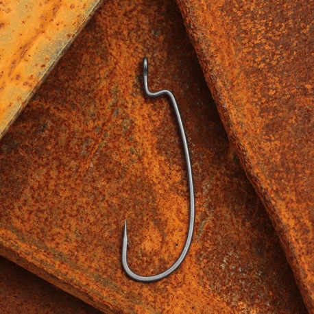 BKK Basilisk Worm Hook N.3/0 amo offset straight-gap