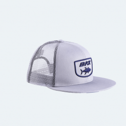 BKK Tuna Snapback-keps med platt brätte, grå
