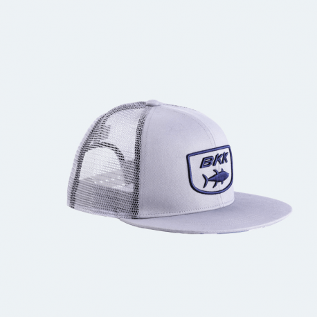 BKK Tuna Snapback Hat cappello con visiera piatta grigio