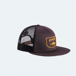 BKK Tuna Snapback-keps Brun hatt med platt brätte