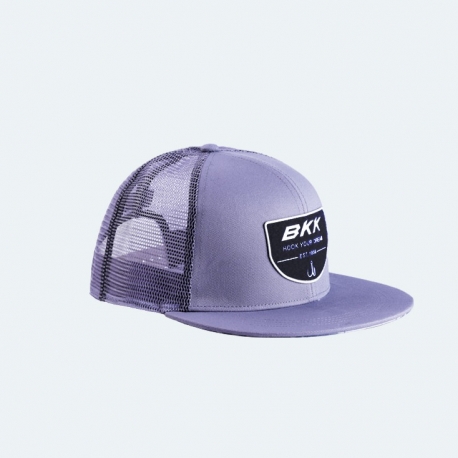 BKK Legacy Snapback Hat cappello con visiera piatta grigio