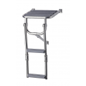 Plate-forme arrière en PVC