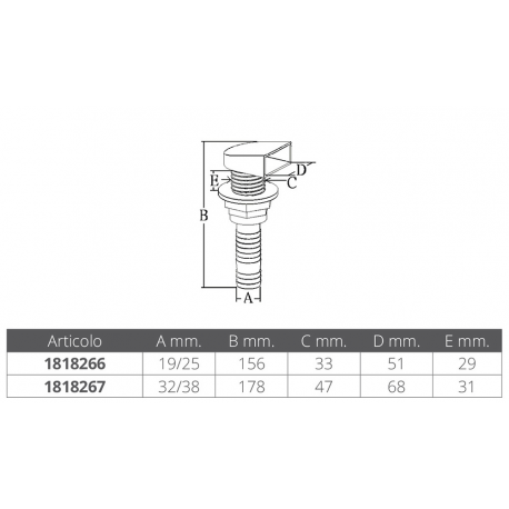 Pvc sea discharge