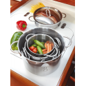 Ensemble de cuisine empilable 11 pièces