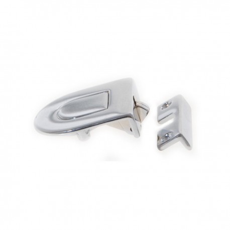 Chrome-plated brass push-button operated window lift