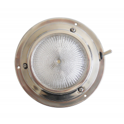 LED-plafondlamp van roestvrij staal