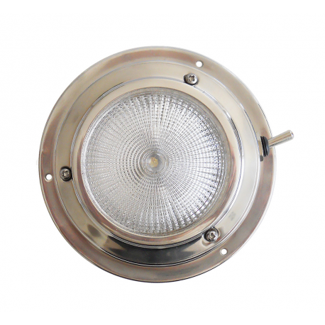LED-Deckenleuchte aus Edelstahl