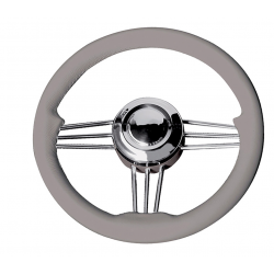 Volante T14, Ø 350 mm, con empuñadura de plástico blando - Savoretti