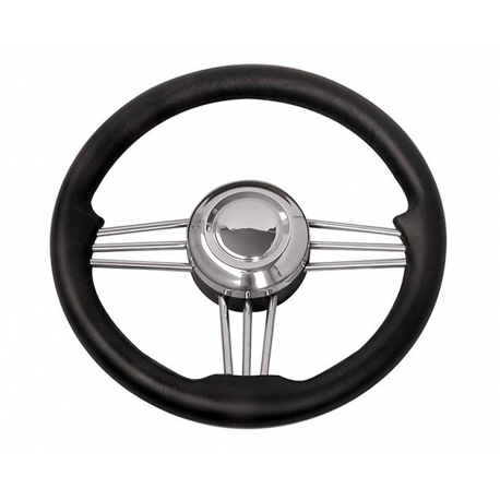 Roue de gouvernail T14 Ø 350 mm avec poignée en plastique souple - Savoretti
