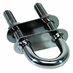 U-Bolzen aus hochglanzpoliertem Edelstahl – Deluxe-Serie