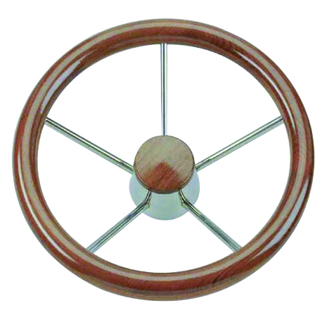 Volant T4CT avec poignée en bois de teck - Savoretti