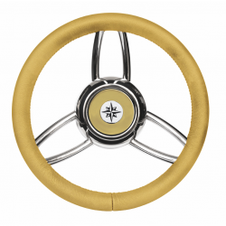 Volant T26, Ø 350 mm, avec poignée en plastique souple - Savoretti