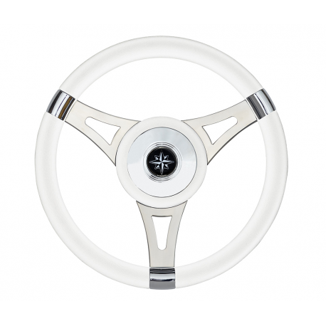 Volant T29 Ø 350 mm. avec poignée en plastique souple - Savoretti