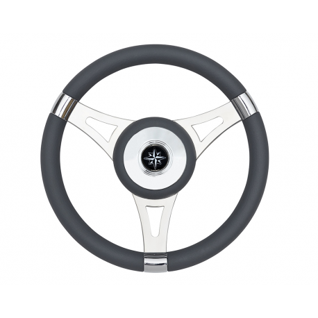 Volant T29 Ø 350 mm. avec poignée en plastique souple - Savoretti