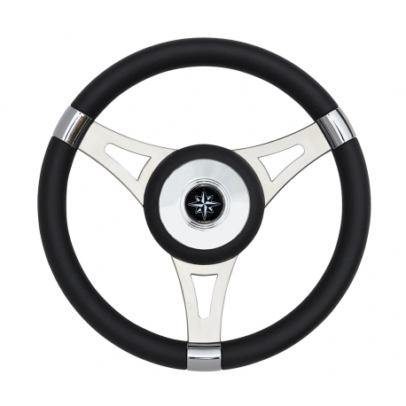Volant T29 Ø 350 mm. avec poignée en plastique souple - Savoretti