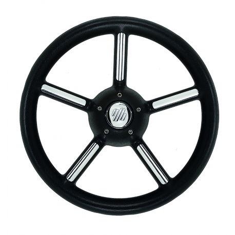 Stuurwiel V56, Ø 350 mm, met zachte kunststof grip - Ultraflex