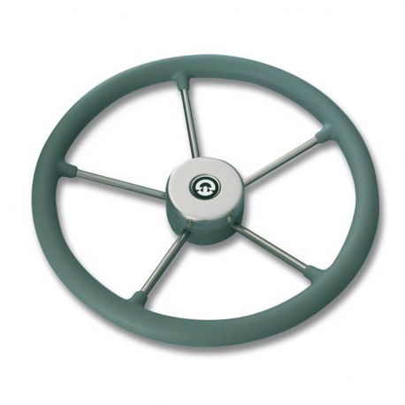 Volant VR02 Ø 350 mm avec poignée en plastique souple - Riviera