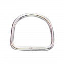 Anillo "D" de acero inoxidable