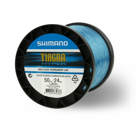 Shimano Tiagra Hyper Trolling IGFA 50LBs nylon blue 0.68MM da 1000M