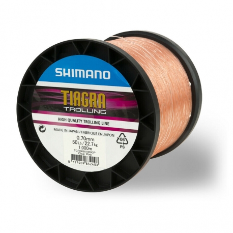 Shimano Tiagra Trolling 20LBs nylon rosa 0.45MM da 1000M