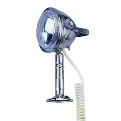 Adjustable 12 V stainless steel spotlight