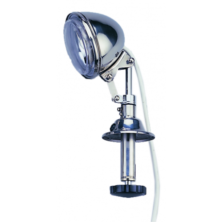 Foco ajustable de acero inoxidable de 12 V