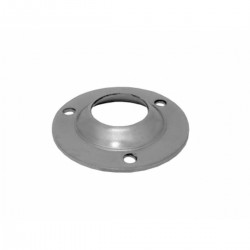 Accesorios de acero inoxidable con base redonda recta