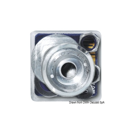 Replacement anode for LEWMAR thrusters