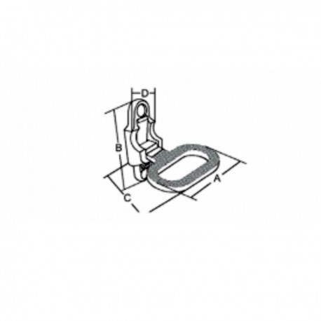 AISI 316 stainless steel folding step