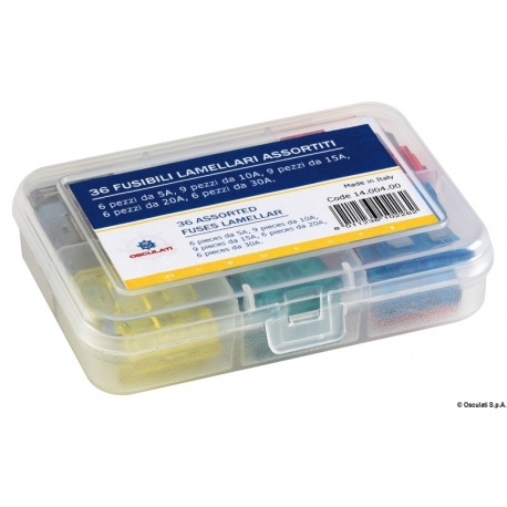 36 fusibles laminares surtidos