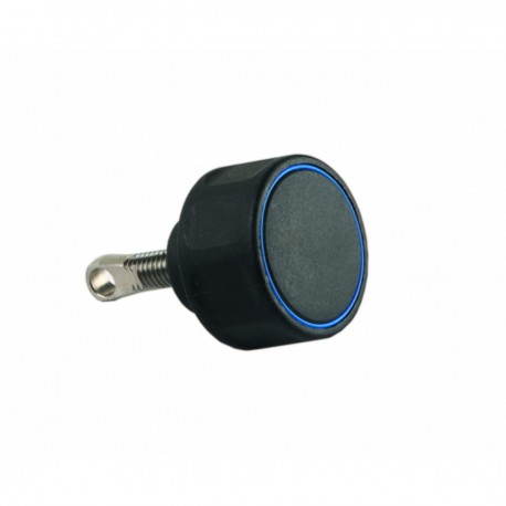 Black knob for porthole