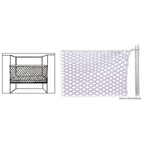 Protection net for nylon berths