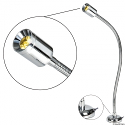 Ledad LED-spotlight för huvudändan/kortläsning